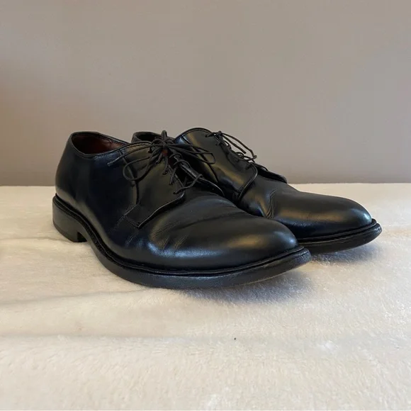 靴 Allen Edmonds 9521 Leeds Black Plain Toe Amazon.com | Allen Edmonds Men's Leeds Plain Toe Blucher